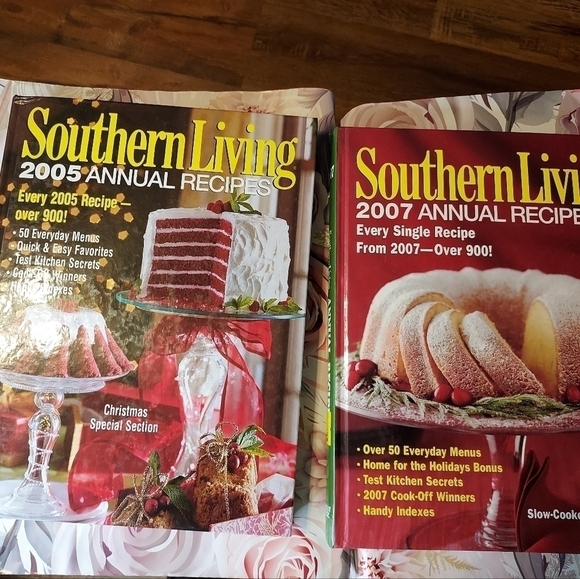 2 southern living cookbooks 2005 and 2007 annual recipes - Picture 3 of 16